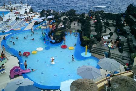 Ocean View/Duplex/Piscine/Tennis Zone Vip Funchal Kültér fotó
