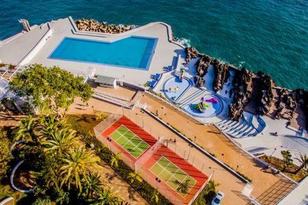 Ocean View/Duplex/Piscine/Tennis Zone Vip Funchal Kültér fotó